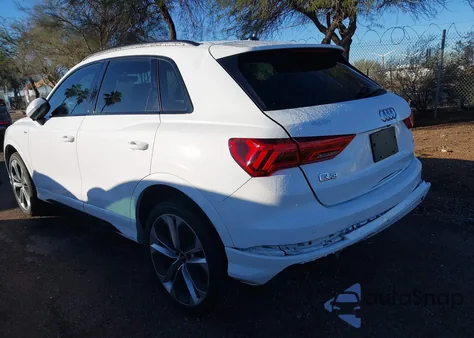 2022 Audi Q3 Premium Plus 45 Tfsi S Line Quattro Tiptronic z USA, uszkodzony, nr VIN WA1EECF35N1130121